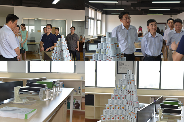 閔行區(qū)人大倪學(xué)斌一行參觀上海聯(lián)凈